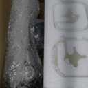 3-Lights Bathroom Vanity Light Fixtures, Modern Black Vanity Lights Over Mirror with Clear Glass Shade for Bathroom, Wall Mounted Lamp for Bedroom Hallway Living Room