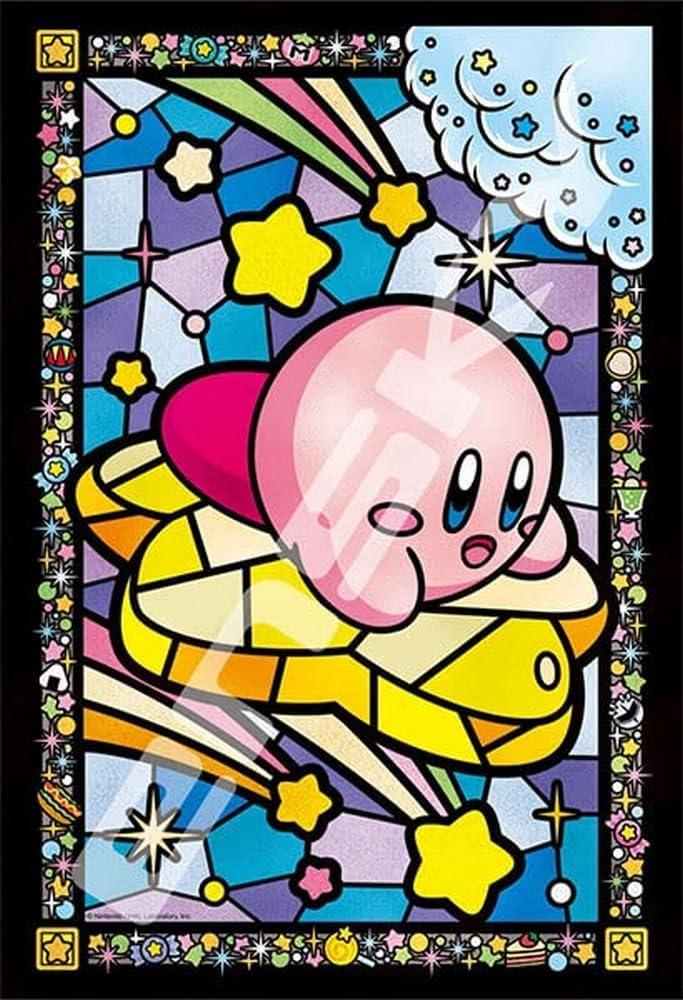 Ensky - Kirby - Twinkle Star Ride, 300 Piece Artcrystal Jigsaw Puzzle (300-AC060)
