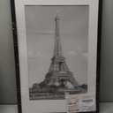 Upsimples 14x22 Picture Frame, Display Pictures 11x17 with Mat or 14 x 22 Without, Wall Hanging Newspaper Frames, Black, 1 Pack