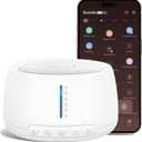 White Noise Machine,Sound Machine for Sleeping,Sleep Aid for Adults Baby,18 Non-Looping Sounds,ZenNap App Included 500+ Hi-Fi Audios,8-Sounds Mixing,Office,Travel,Home