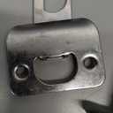 Copper Creek DL1241SS Daley Push Button Keyed Entry Door Lever, Satin Nickel