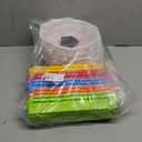 15PCS Rainbow Stepping Balance Beam Stones for Kids Toddlers - Indoor & Outdoor Sensory Toys for Outside Play Games,With Light Up&Music Non-Slip Jumping Blocks for Obstacle Course Boy Girl Gifts