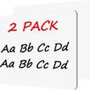 4 x 2 PC Small White Board Dry Erase Classroom Pack Boards 9" x12Personal Whiteboards for Students Teachers Lapboards