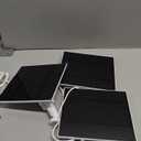 Solar Panels for Ring Camera Outdoor (New Generation) 5W 5V Solar Panel Charger with USB-C&Plug for Spotlight Cam Plus&Stick Up Cam Pro.Waterproof IP65 360°Adjustable 2M Cable (White, 3)