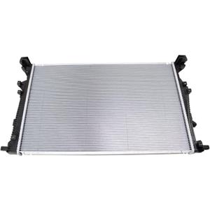 TRQ Radiator Assembly Aluminum Core Compatible with 14-18 Jeep Cherokee CU13401