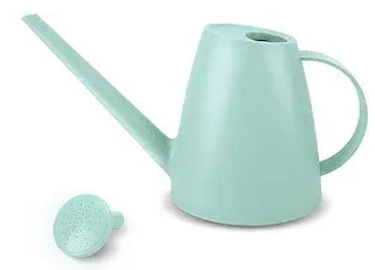 Watering Can for Indoor Plants, Small Watering Cans for House Plant Garden Flower, Long Spout Water Can for Outdoor Watering Plants 1. 8L 1/2 Gallon (Green)