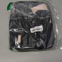 NISHEL Travel Toiletry Bag for women, Portable Hanging Organizer for Travel-Sized Shampoo, Conditioner, Brushes Set, makeup Accessories, Medium Size, Black