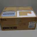 TCL Ceiling Fans with Lights, 52 Inch Low Profile Ceiling Fan with Light and Remote Control, Flush Mount, DC Reversible Motor, Noiseless, 6 Speeds Ceiling Fan for Bedroom (White)