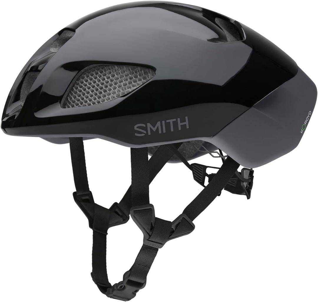 Smith Ignite Cycling Helmet  Adult Road Bike Helmet with MIPS Technology + Zonal Koroyd Coverage  Lightweight Impact Protection for Men & Women  Black/Matte Cement, Medium