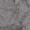 XeGe Faux Fur Comfy Bean Bag Cover for Living Room(No Filler), Fluffy Stuffed Animal Storage Bean Bag Chair Cover Light Purple, Furry Fuzzy Bean Bag Cover for Adults Kids Girls, Anti-slip, Lavender (Large(38"x38"x40"))