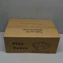 74" 50" Large Baby Playpen, Baby Playard for Babies and Toddlers, Baby Fence Play Pens for Indoor & Outdoor, Sturdy Safety Play Yard with Soft Breathable Mesh, Anti-Fall, Grey