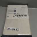 100% Blackout Shield Linen Blackout Curtains for Bedroom 84 Inches Long, Back Tab/Rod Pocket Living Room Drapes, Thermal Insulated Blackout Curtains 2 Panels Set, 50" W x 84" L, Cream