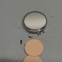 Patelai 7 Pcs 0.5oz Gold Empty Cushion Foundation Makeup Sponge Holder with Sponge Puff and Mirror, Portable Make-up Powder Puff Container with Extra Sponges, Refillable Foundation Bb Cream Box (Pink)