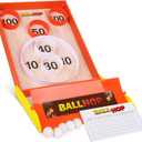 Point Games Ball Hop Game - Collapsible Arcade Games Indoor and Outdoor - Solo or Team Home Game for Party Activity Birthday - Easy Setup (Large)