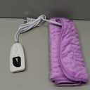 Deepsoon Heating Pad,Electric Heating Pads for Back,Neck,Abdomen,Moist Heating Pad for Shoulder,Knee,Arms,Legs,Dry/Moist Heat & Auto Shut Off,Christmas Gifts for Men and Women,Light Purple,24x12 Inch