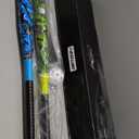 Bat & Ball Set - Graffiti Plastic Bat & Ball Homerun Set- David Ortiz Backyard Baseball Set for Youth, Kids, Teenagers, Adults (Blue/Volt)