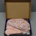 Skirfy Kids 100 Days of School Costume for Girls,Old Lady Granny Costume with Wig,Magnifier,Cane and Glasses for 100th Day of School events and Halloween Dress-Up