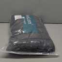 AveLom Seersucker Duvet Cover Set King Size (104 x 90 inches), 3 Pieces (1 Duvet Cover + 2 Pillow Cases), Dark Gray Ultra Soft Washed Microfiber, Textured Duvet Cover with Zipper Closure, Corner Ties