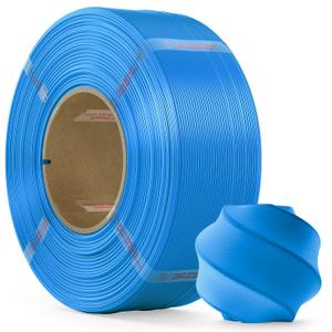 PLA Filament 1.75mm PLA 3D Printer Filament(Refill),1kg Refill for Reusable Spools(2.2lbs),Premium Quality 3D Printing Filament for Bambu lab 3D Printers,Cyan