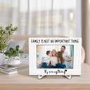 Family Picture Frame 4x6, Family Is Not an Important Thing It's Everything Photo Frame, Gifts for Families