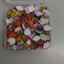 200pcs Mini Fruit Decor Resin Tiny Fruits for Crafts Dollhouse Miniatures Mini Resin Things for Fairy Garden Micro Landscaping Decoration Home Decor, 10 Types(Fruits)