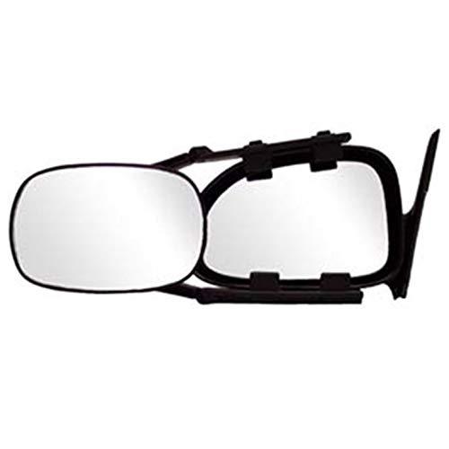 CIPA 11950 Clip-On Towing Mirror,Black & Silver, 15.75 Inch