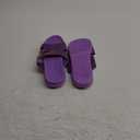 KuaiLu Womens Fashion Orthotic Slides Ladies Lightweight Athletic Yoga Mat Sandals Slip On Thick Cushion Slippers Sandals With Comfortable Plantar Fasciitis Arch Support (9, Purple)