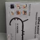 KEINE MARKE Trigger Point Massage Tool, Back Massage Tool, Pressure Point Massage Tool, Handheld Back, Neck, Shoulder, Leg and Feet Massage Hook for Men & Women (Fashionable Blue)