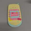 Mirror Case Compatible with iPhone 14 Pro MaxCute Kawaii 3D Cartoon Retro Phone Cover Fun Soft Rubber Shockproof Protector for Women Girls-Flip Yellow