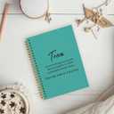 4 x hold fizz Green Meeting Notebook for Work, Employee Appreciation Gifts, Team Gifts for Employees, Journals for Writing, Thank You Gifts for Women Men Leader Boss Manager Mentor Coworkers, 5.5"x8.3"