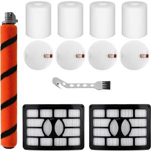 HEPA Filter Brushroll Accessories Compatible with Shark Rotator Pro DuoClean Lift-Away ZU780 ZU782 ZU785 ZU782NP Upright Vacuum Cleaner Replacement Parts 1395FC831 XFF500 XHF500