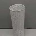 Umbrella Stand Rack for Entryway, Free Standing Metal Umbrella Holder, Round Umbrella Organizer Bin with 3 Hooks for Long Short Umbrella, Walk Stick, Home Office Indoor, 17 x 7 Inch, White