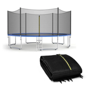 Total Tactic TW10022 16 ft. Trampoline Safety Replacement Protection Enclosure Net Total Tactic TW10022 16 ft. Trampoline Safety Replacement Protection Enclosure Net