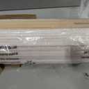 LazBlinds Cordless Bamboo Roman Shades, 28x64, Alpine Ivory