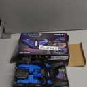 Force1 Tornado Blue LED Remote Control Car for Kids- Double Sided Driving Fast RC Cars 360 Flips, Outdoor 4WD Off Road Stunt RC Car, All Terrain Tires, RC Crawler Rechargeable Battery, 2.4GHz Remote