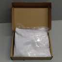 Big Wall Bow Decorations 39 x 72 Inch Giant Birthday Party Decor Ribbon Hanging Tie Bow Decor for Coquette Party Baby Shower Wedding Bridal Bachelorette Supplies(White,Polyester,Weeding)