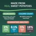 Healthfuls Sweet Potato Slices Healthy Dog Treats  Limited Ingredient, Grain Free, Made from Real Dried Sweet Potatoes, 16 oz (EXP 09/10/27)