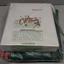 Christmas Tree Storage Bag- 2 pack - Fits Up to 7.5ft Xmas Disassembled Trees with Durable Reinforced Handles & Dual Zipper -Waterproof Material Protects from Dust,Moisture(Green, 7.5ft)