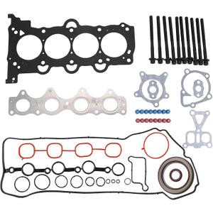Engine Head Gasket Kit with Bolts Compatible for 2012-2019 for Hyundai Accent 2012-2017 for Hyundai Veloster 2012-2018 for Kia Rio 2012-2018 for Kia Soul 1.6L L4 HS26554PT Head Gasket Kit