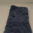 Yimobra Bathroom Rugs Mat, Extra Soft Fluffy and Absorbent Microfiber Bath Rugs, Non Slip Plush Shaggy Shower Rug, Machine Washable Mats for Bathroom Floor, Bathtub and Laundry, 47"x24", Denim Blue (47" X 24")
