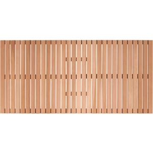 bingaai Cedar Wood Shower Mat 59" × 29.53", Cedar Wooden Bath Mats, Wood Bath Mat for Inside or Outside Shower, Cedar Sauna Floor Mat Extra Large, Non-Slip Shower Platform