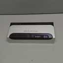 Go Brush Pro - Cordless Hair Straightener Brush Portable Comb for Travel, USB Charging, Fast Heating, with LCD Display (Blue)