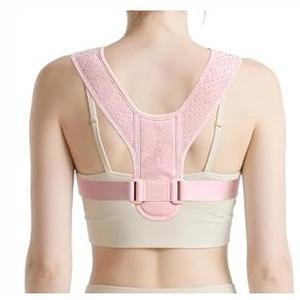 HVRCRK Posture Corrector for Women Thin & Invisible Back Brace for Posture Adjustable Back Support Brace Relieve Upper Back Discomfort & Regain Confidence, 28-45", 1 PCS