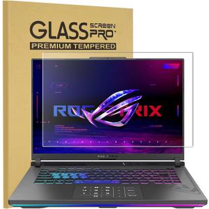 KEANBOLL [9H Hardness] Tempered Glass Screen Protector for ASUS ROG Strix G16 & ROG Strix SCAR 16 Gaming Laptop, Anti-Scratch & Bubble-Free, HD Clarity (2023-2025 Models), 2 Pack