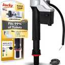Korky QuietFILL Platinum Toilet Fill Valve - Universal Fits 99% of Toilets - Easy Height Adjust for Fast Install, 528MP
