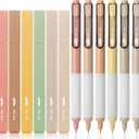 Mr. Pen- Aesthetic Highlighters and Gel Pens, 12 Pack, Assorted Color Bible No Bleed, Black Ink, Highlighter Pens for Bibles (Earthy)