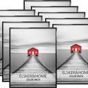 ELSKER&HOME 22x28 Frame, Poster Picture Frames 9 Pack Black for Horizontal or Vertical Wall Mounting, Sturdy and Scratch-proof