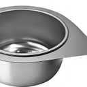 1pcs Swan-Shaped Drain Basket, Stainless Steel Sink Strainer Catcher Multi-Functional Quick Drain Kitchen Filter for Fruits Vegetables, Faucet Hanging (Small)