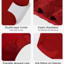 SIONCY Seamless Womens Underwear High Waisted Briefs No Show Full Coverage Breathable Ladies Panties Mutipack (XL)