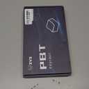 XVX PBT Keycaps-MOA Keycap, Custom Keyboard Keycaps 60 65 75 100 Percent, 5 Side Dye Sublimation, 132 Keys Keycap Set for Cherry Gateron MX Switches Keyboards, Gradient Gray